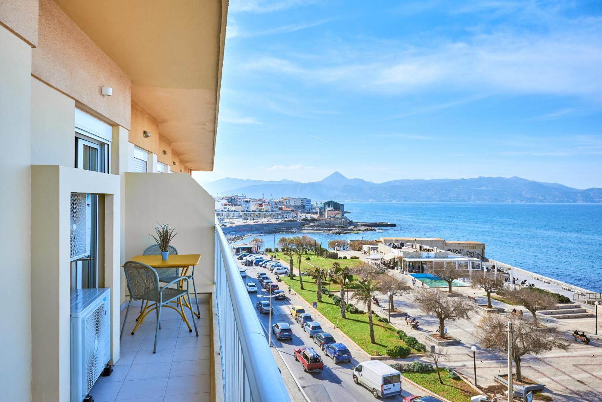 Crete - Heraklion Sea View Apartment 1 Екстер'єр фото